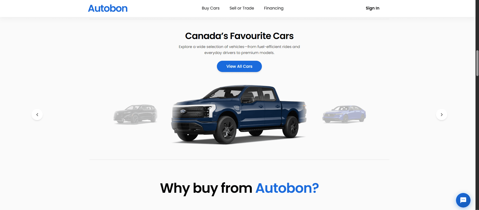 Autobon — Buy, sell, and finance cars from anywhere in Canada. Free doorstep delivery. Zero dealership pressure. — screenshot 4
